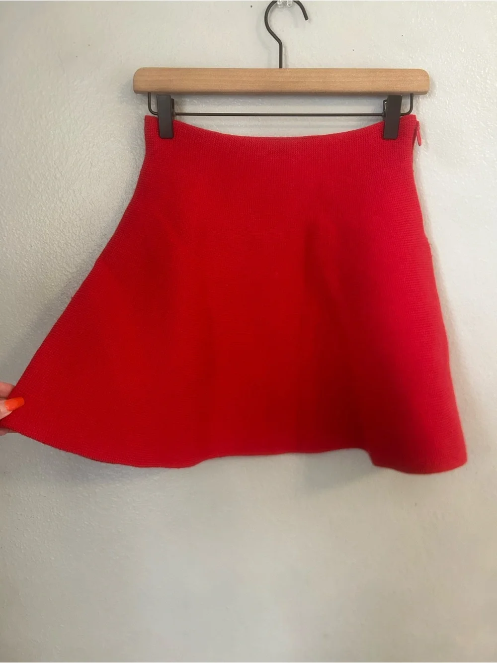 English factory knitted skirt